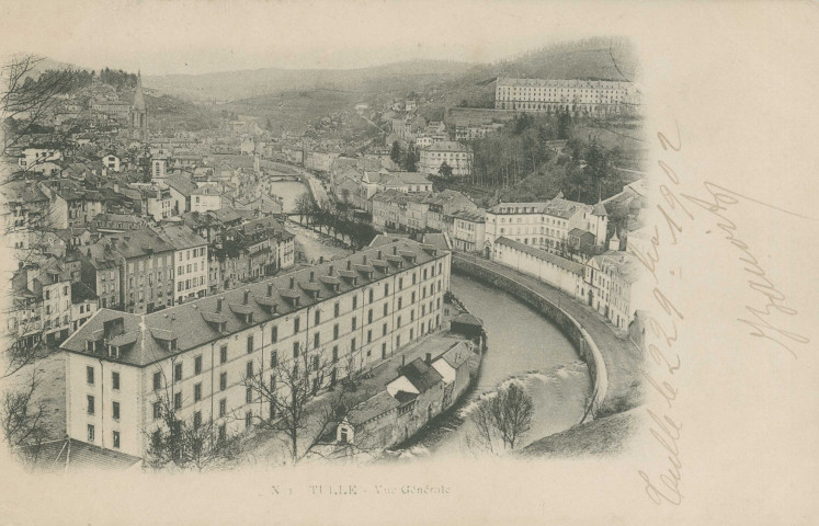 Tulle : "N°1. Tulle. - Vue générale".