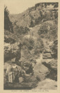 Gimel : "Corrèze. - 20 Gimel. - Gorges vues du pont.".