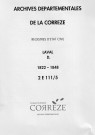 Décès (1822-1848)