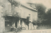 Lagarde-Enval : "Lagarde (Corrèze). - Hôtel Fage.".