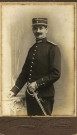 Marseille : portrait de militaire, par Félix Giuglard.