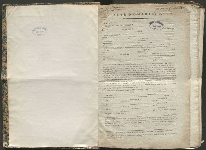 Mariages (1801-1842)