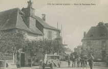 Le Lonzac : "1612. Le Lonzac (Corrèze) - Place de l'ancienne Poste".