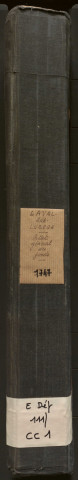 Etat général des fonds. 11 septembre-14 octobre 1747
