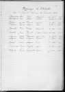 Tables décennales des mariages (1923-1932)