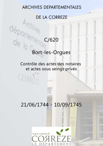 21 juin 1744-10 septembre 1745