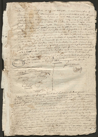 Délibérations du conseil municipal. 19 mai 1834-20 mai 1838