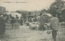Chamberet : "Chamberet - Le marché aux moutons".