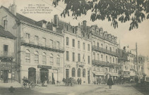 Tulle : "150 - Tulle - La Caisse d'Epargne et le Grand Hôtel Moderne (Quai de la République)".
