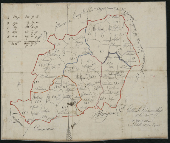 Tableau d'assemblage
