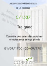 1er septembre 1700-20 septembre 1701
