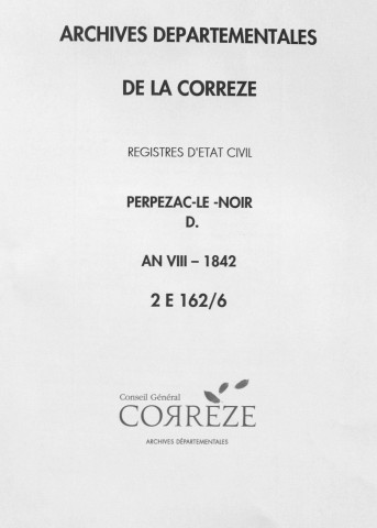 Décès (1800-1842)