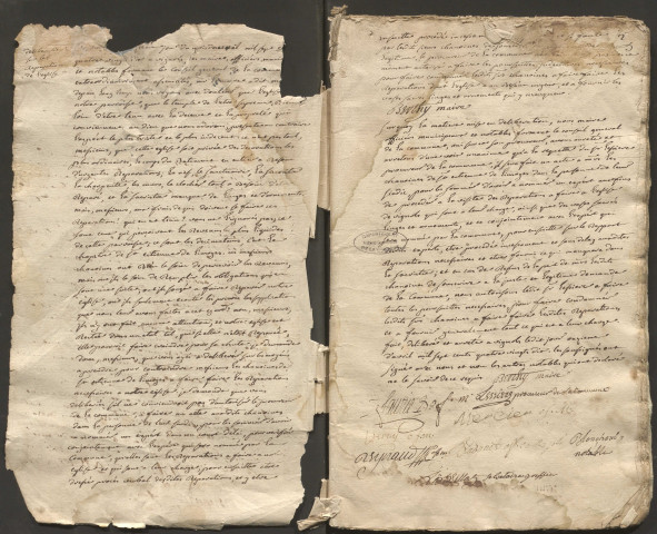 Délibérations du conseil municipal. 21 mars 1790-5 mai 1793