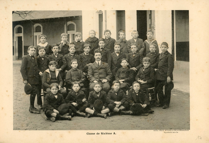 Classe de sixième A.