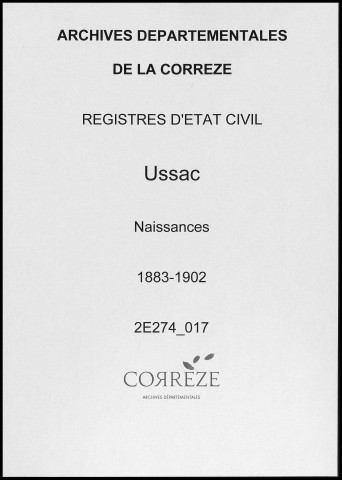 Naissances (1883-1902)