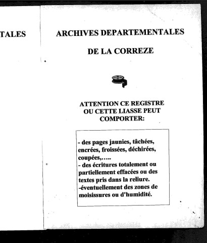 Mariages (1836-1848)