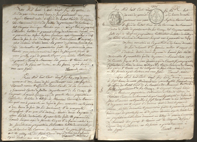 Naissances (1826-1848)