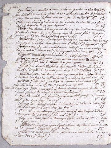Répertoire chronologique : 17 ventôse an IX-17 février 1832