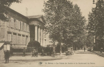Brive-la-Gaillarde : "36. Brive - Le palais de justice et le boulevard du palais".