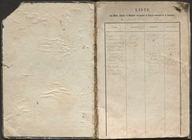 Délibérations du conseil municipal. 28 juillet 1878-16 septembre 1883