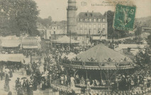 Brive-la-Gaillarde : "Corrèze - 18 - Brive - La Guierle pendant les foires franches".