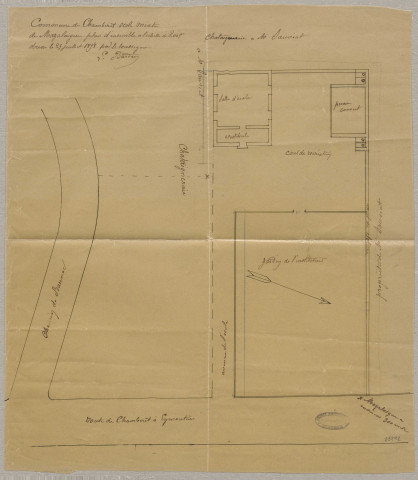 Création d'une école mixte au hameau de Mortefonds ; construction des maisons d'école d'Enval, Mazelaigue et Mortefonds.