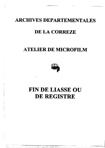 Tables décennales des décès (fin à Jarrige) (1823-1832)