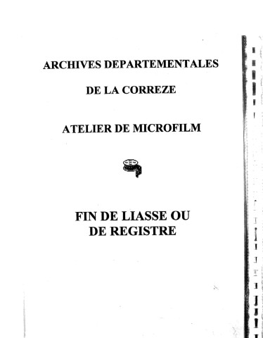 Tables décennales des décès (1833-1842)