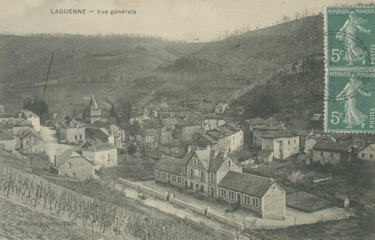 Laguenne : "Laguenne - Vue générale".