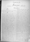 Tables décennales des naissances (1893-1902)