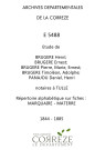Répertoire alphabétique sur fiches : Marquaire-Materre