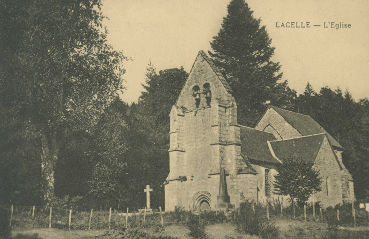 Lacelle : "Lacelle - L'église".