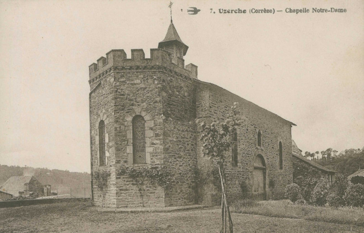 Uzerche : "7. Uzerche (Corrèze) - Chapelle Notre-Dame".