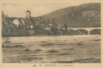 Argentat : "20 - Argentat - La Dordogne".