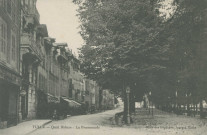 Tulle : "Tulle - Quai Baluze - La promenade".