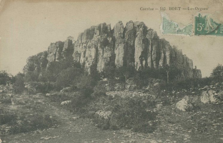 Bort-les-Orgues : "Corrèze - 115. Bort - Les Orgues".