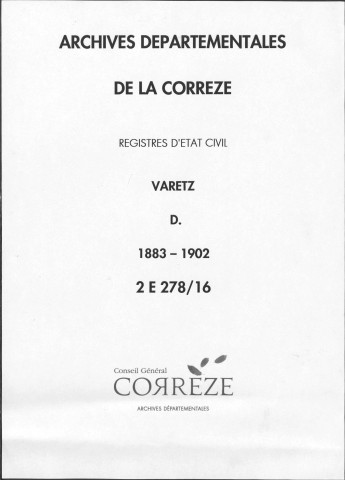 Décès (1883-1902)