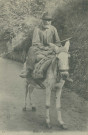 Folklore : "55 Meunier corrézien". Joseph Verdier, meunier du Moulin-de-jambe-de-bois (Lestrade de Naves).