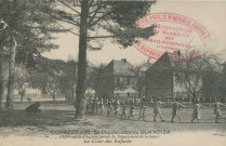 Beyssac : "Corrèze - 13 . Le Préventorium du Glandier (Office public d'hygiène sociale du Département de la Seine) - La cour des enfants".