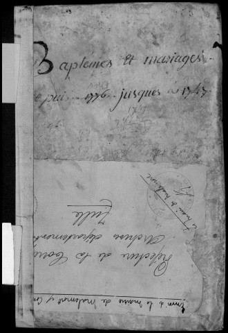 Baptêmes, mariages (1747-1776)