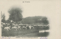 Saint-Priest-de-Gimel : "La Corrèze - Gimel. - Le soir à l'étang de Brach".
