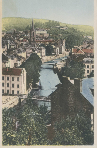Tulle : "Tulle (Corrèze) - Vue générale".