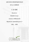 Répertoire alphabétique : A-V