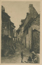 Argentat : "8 - La douce France - La région du Limousin - Vieille rue à Argentat".
