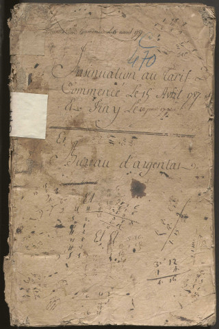 15 avril 1787-20 janvier 1790