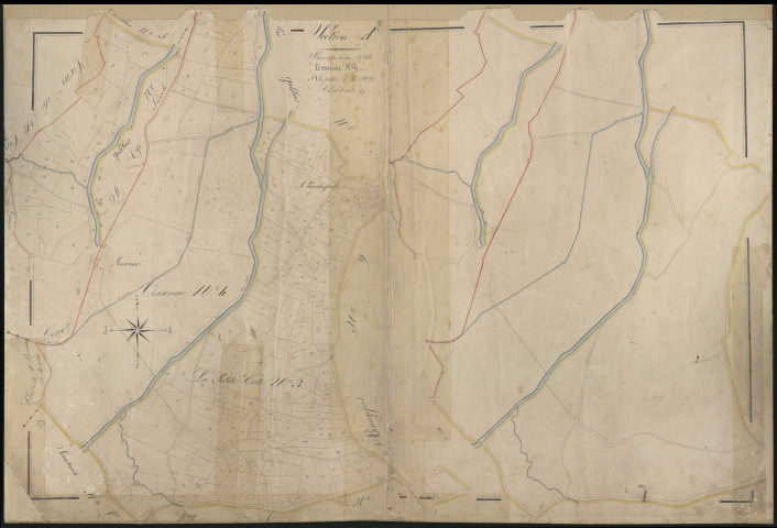 Sections A3-A4 de Tessenac et de la Petite Côte