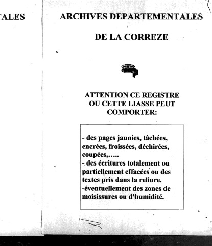 Naissances, mariages, décès (1873-1882)