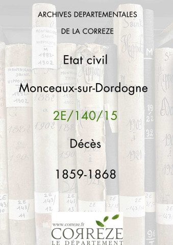 Décès (1859-1868)