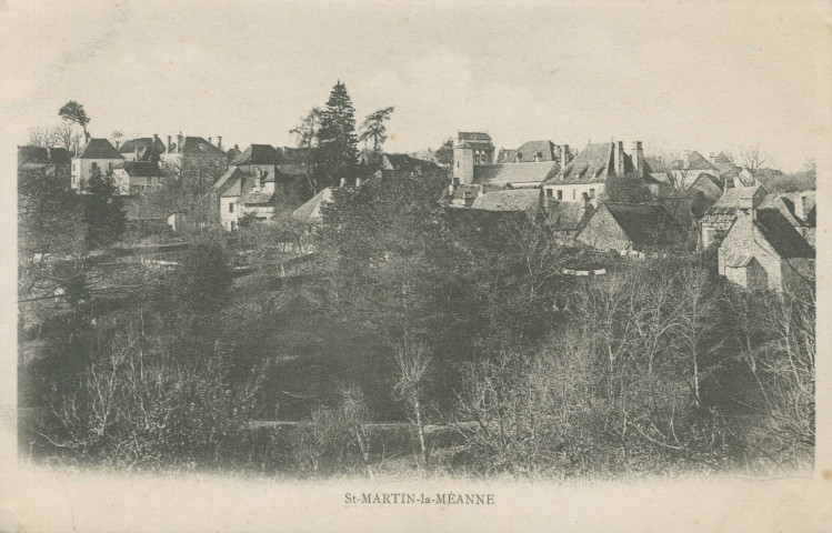 Saint-Martin-la-Méanne : "St-Martin-la-Méanne".