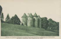 Sarroux : "Edition du Syndicat d'initiative de Bort-les-Orgues (Corrèze) - Château de Pierreffite dernière résidence des seigneurs de Bort".